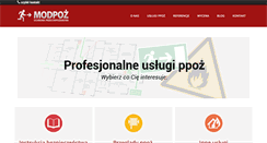 Desktop Screenshot of modpoz.pl